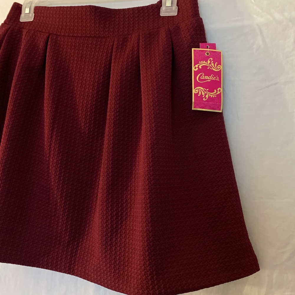 Maroon Skirt